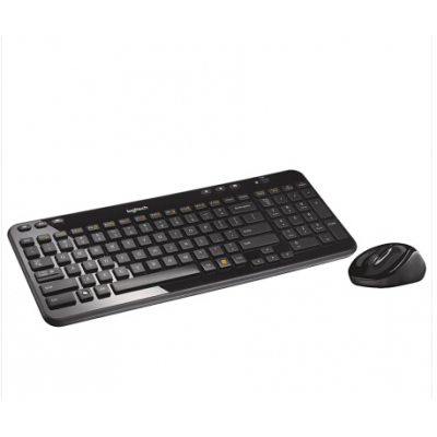 罗技（Logitech）MK365 键鼠套装 无线键鼠套装 办公键鼠套装 黑色