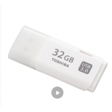 东芝（TOSHIBA）32GB USB3.0 U盘 U301经典隼系列 白色 原厂颗粒 时尚典雅 商务必备 高速车载U盘
