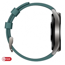 HUAWEI WATCH GT 活力款（墨绿）华为智能手表 两周续航 高清彩屏 NFC支付 实时心率 精准定位 户外运动手表